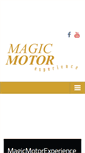 Mobile Screenshot of magicmotorexperience.com